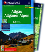 KOMPASS Wanderführer Allgäu, Allgäuer Alpen, 60 Touren mit Extra-Tourenkarte