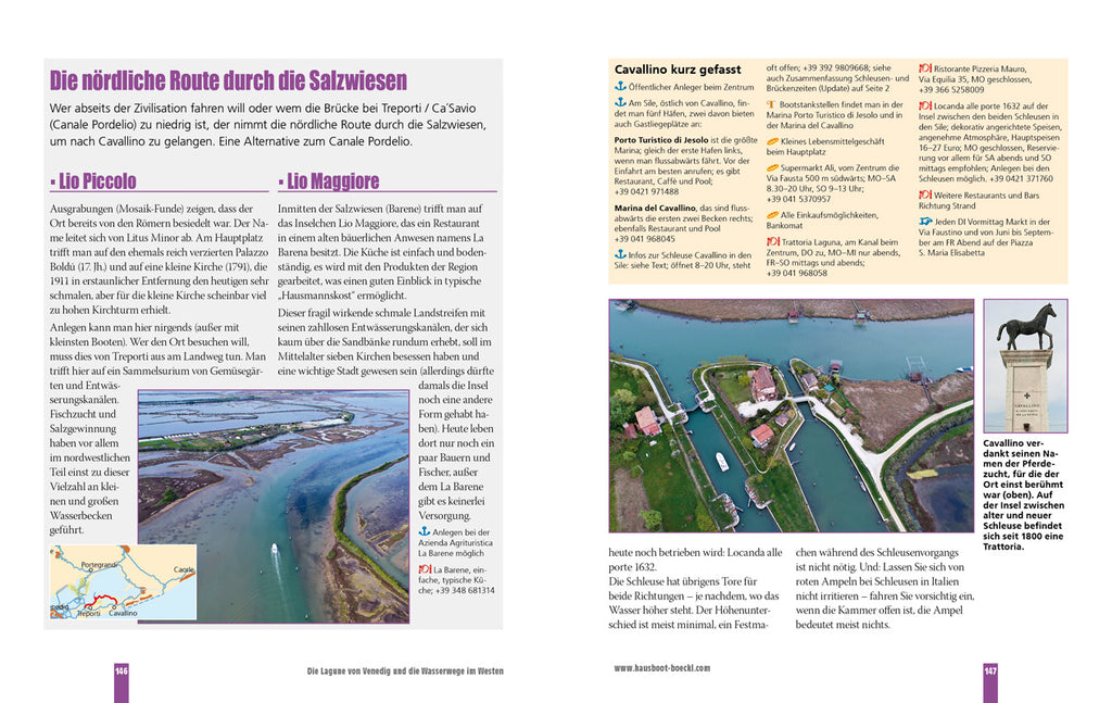Mit dem Boot durch Italien