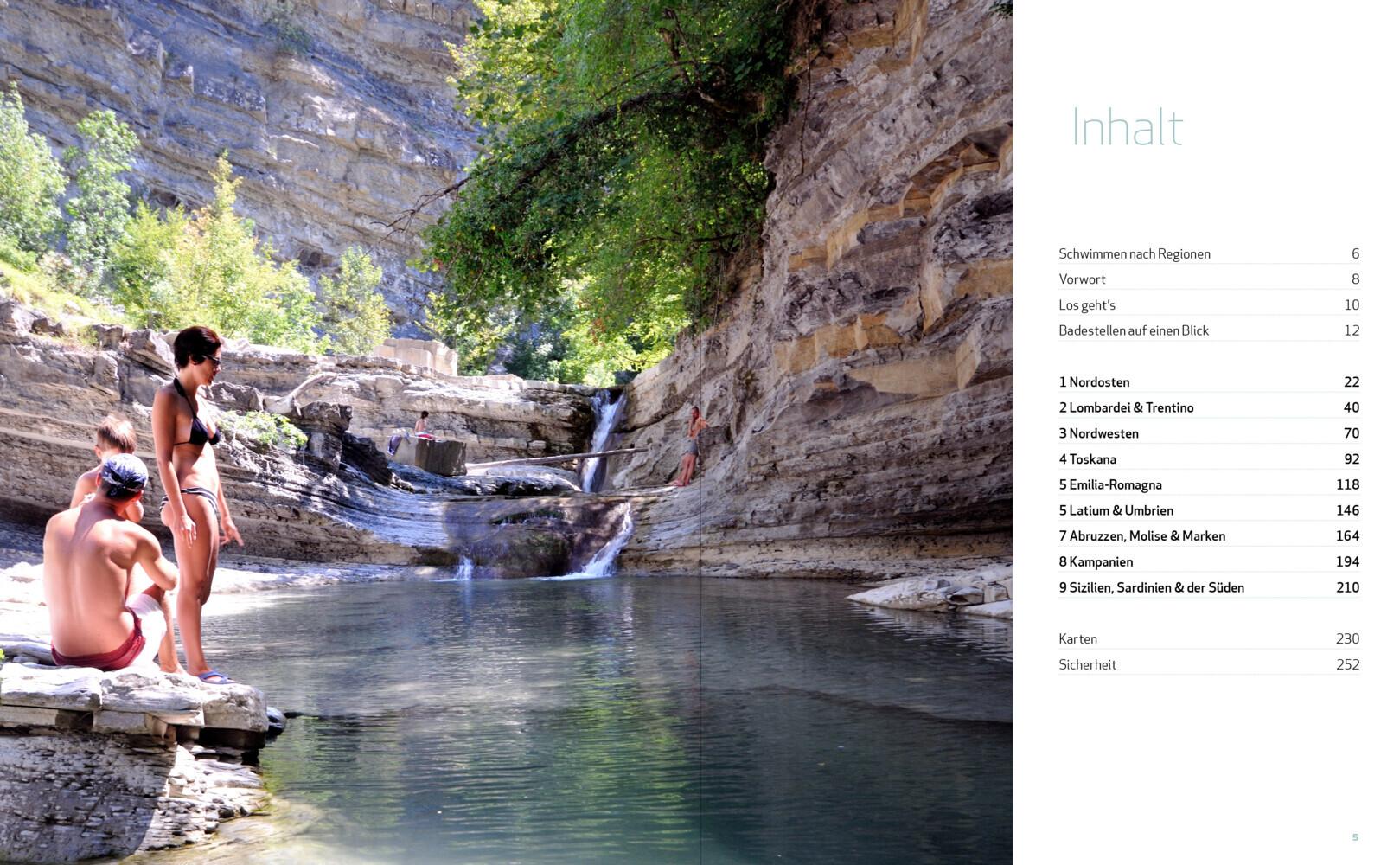 Wild Swimming Italien