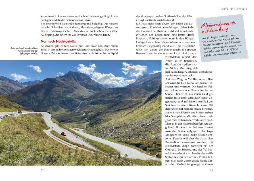 Cabrio-Routen durch die Alpen