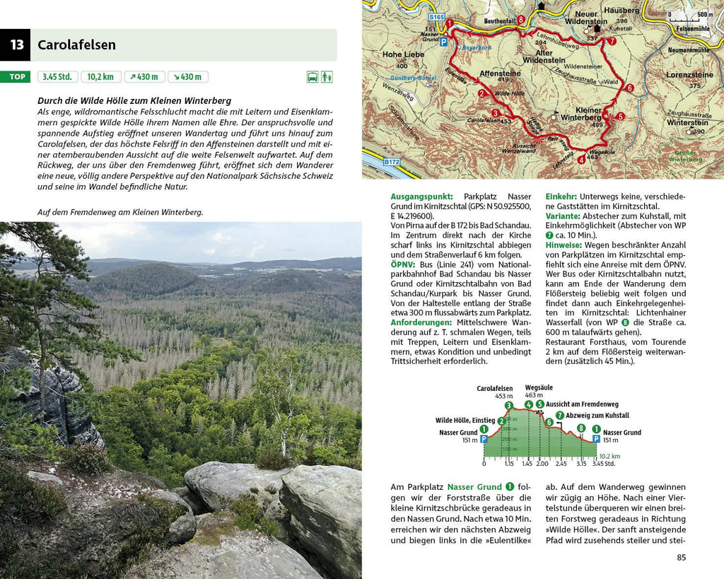 Wilde Wege Elbsandsteingebirge