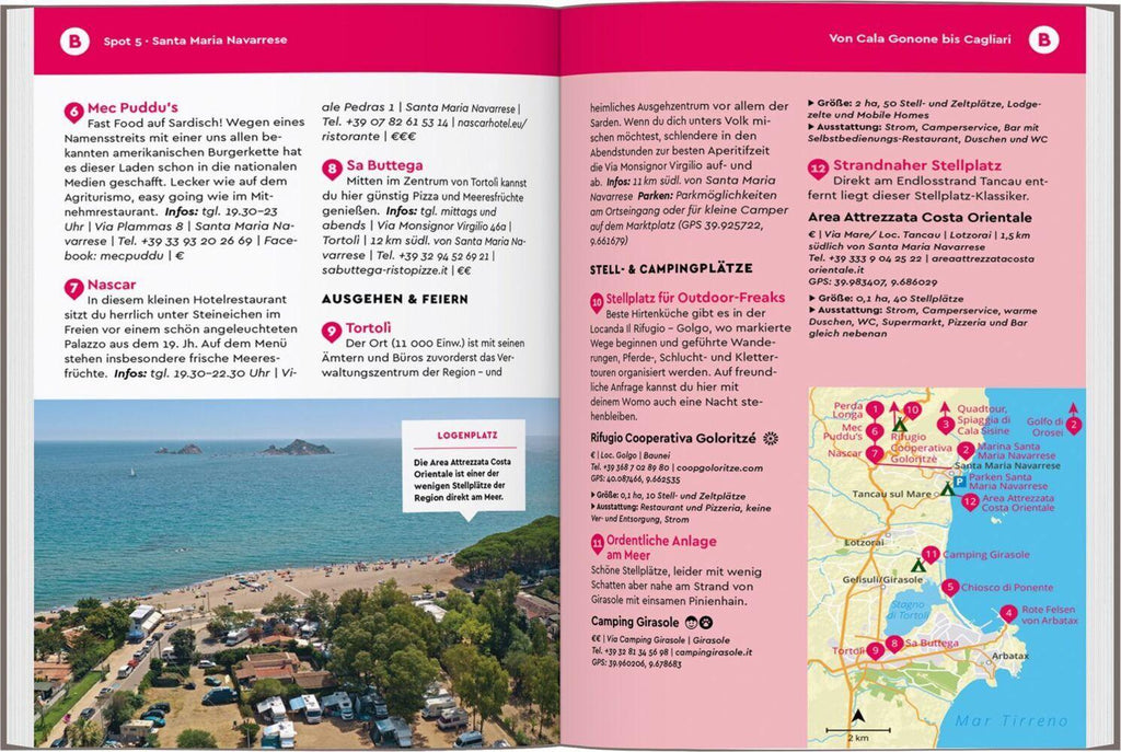 MARCO POLO Camper Guide Sardinien