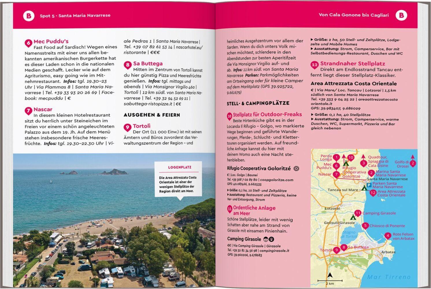 MARCO POLO Camper Guide Sardinien