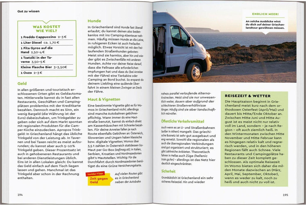 MARCO POLO Camper Guide Griechenland