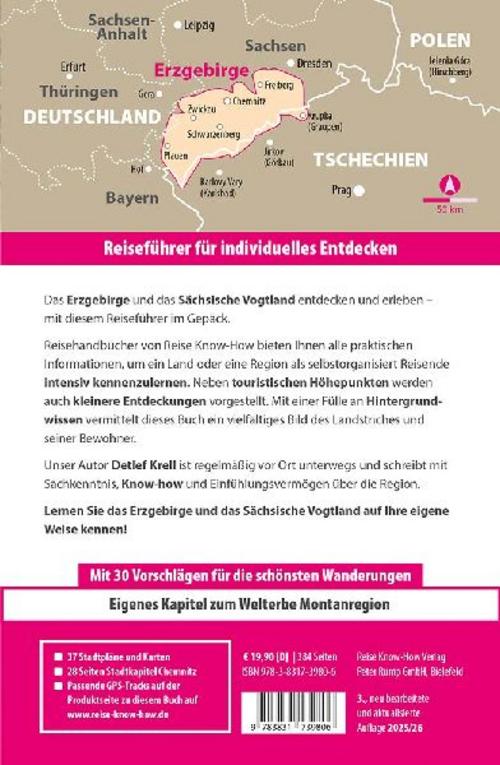 Reise Know-How Reiseführer Erzgebirge und Sächsisches Vogtland