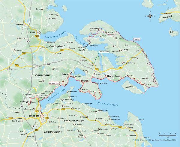Dänemark: Gendarmstien mit Alsstien und Alssundstien