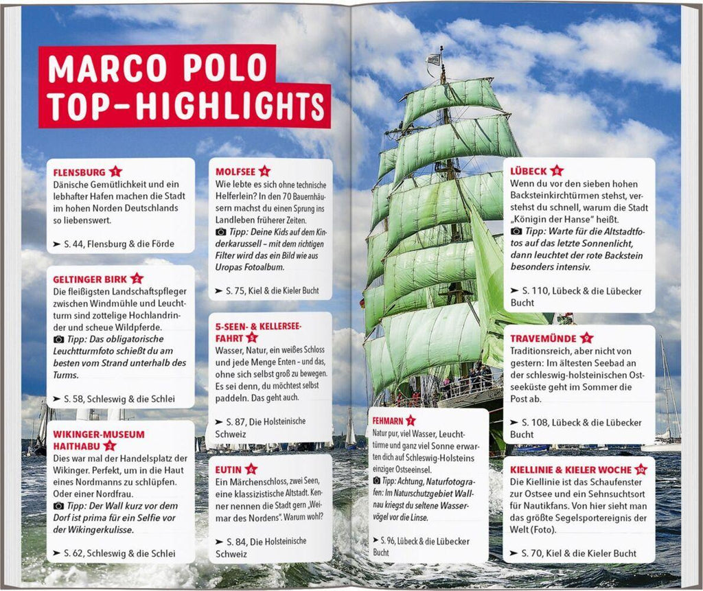 MARCO POLO Reiseführer Ostseeküste, Schleswig-Holstein
