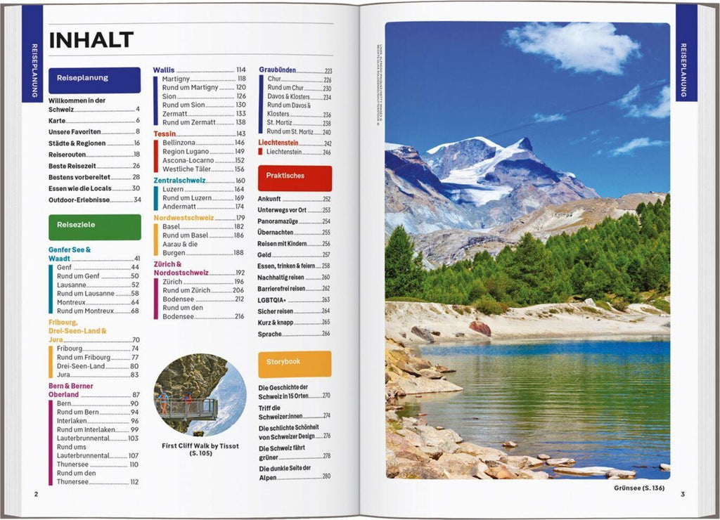 LONELY PLANET Reiseführer Schweiz