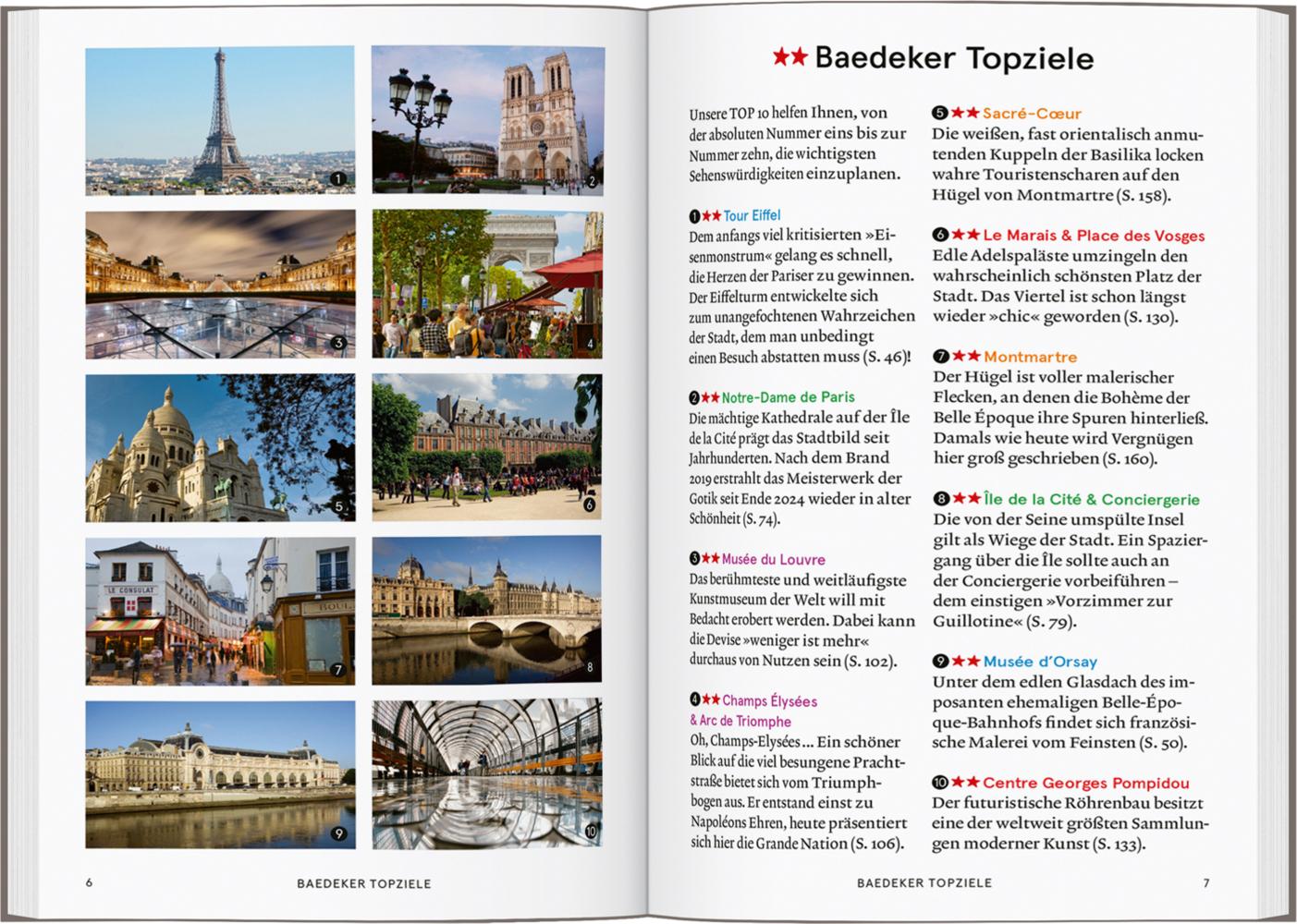 Baedeker SMART Reiseführer Paris
