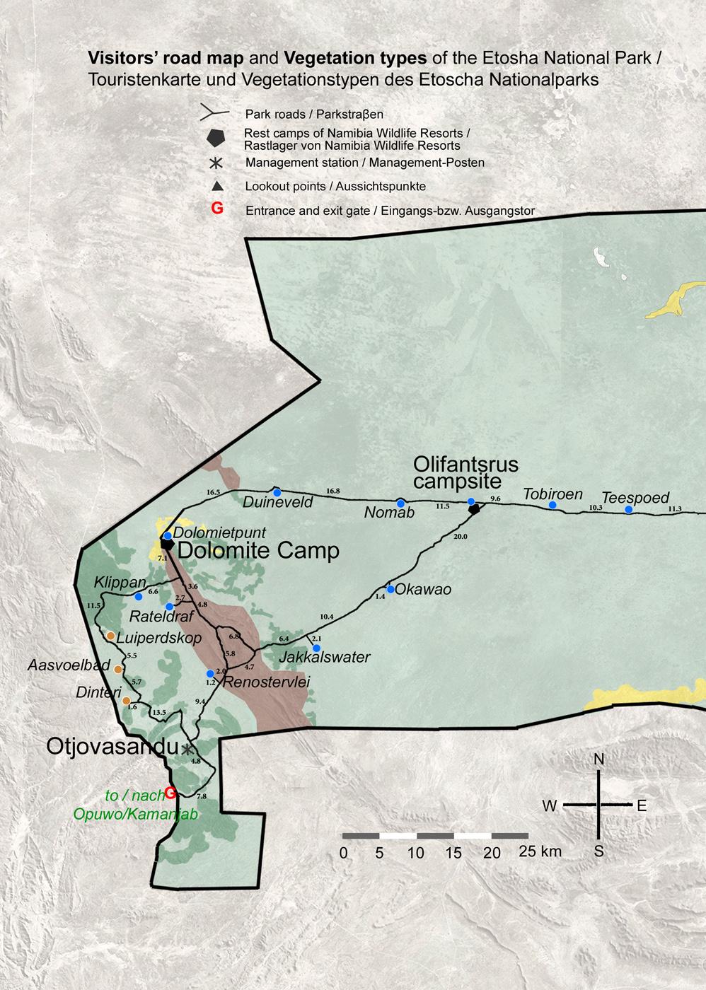 Das komplette Kartenset NAMIBIA (3-teilig)