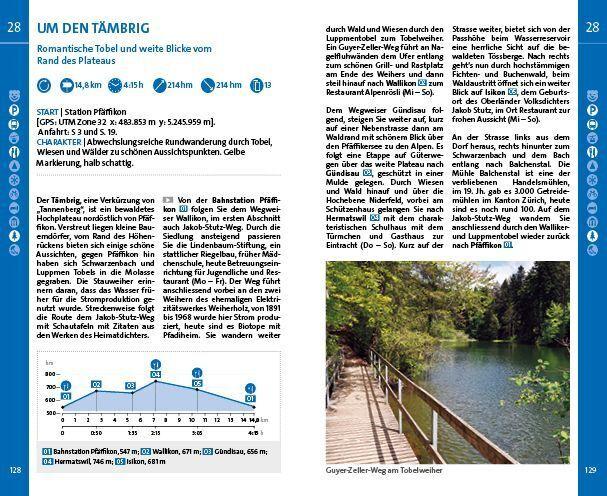 Kümmerly+Frey Wanderführer Zürich, Zürichsee