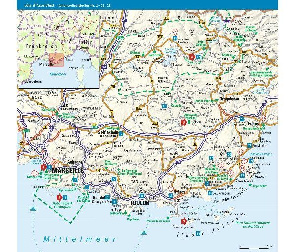 ADAC Reiseführer Côte d'Azur