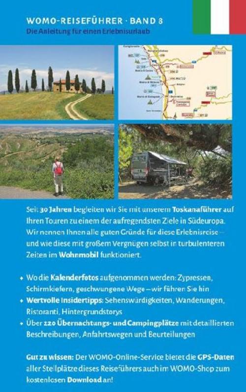 Entdeckertouren mit dem Wohnmobil Toskana und Elba