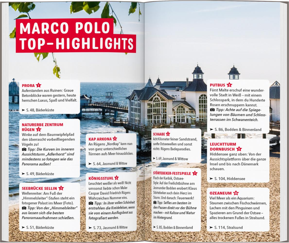MARCO POLO Reiseführer Rügen, Hiddensee, Stralsund