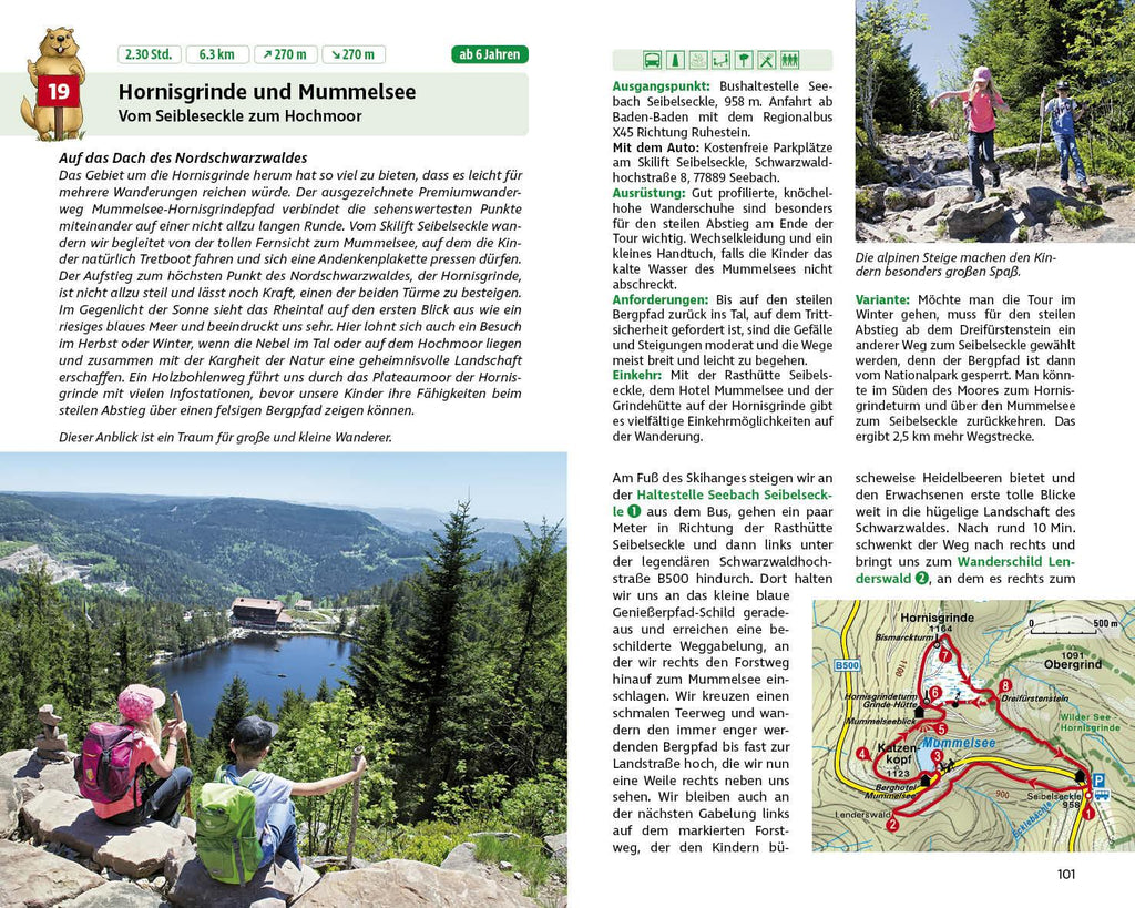 ErlebnisWandern mit Kindern Schwarzwald Nord