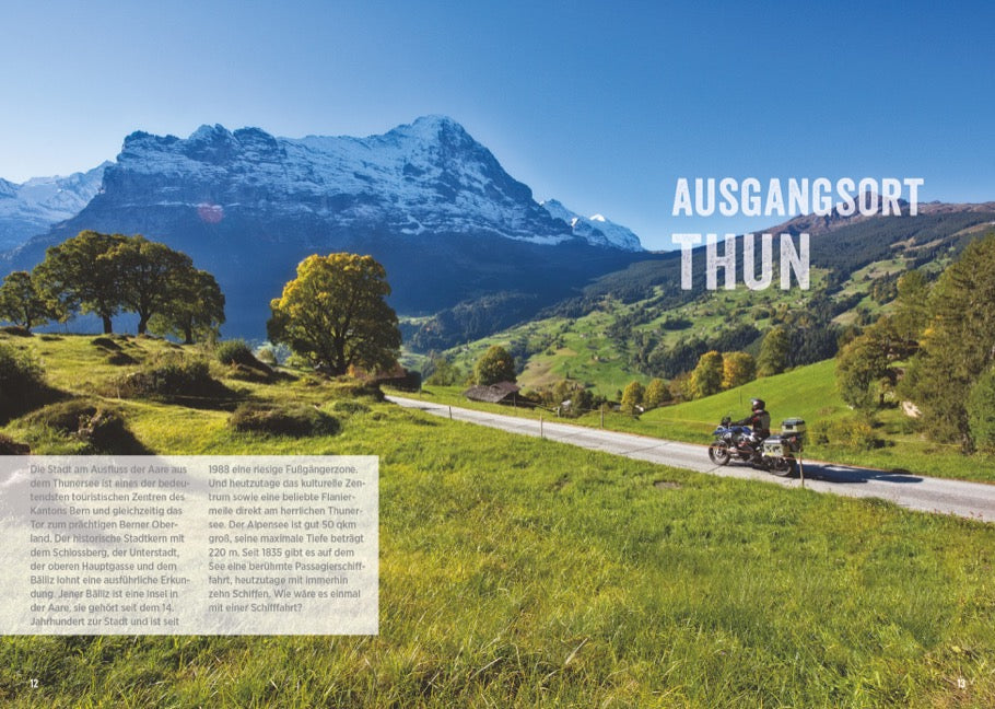 Das große Motorrad-Tourenbuch Alpen