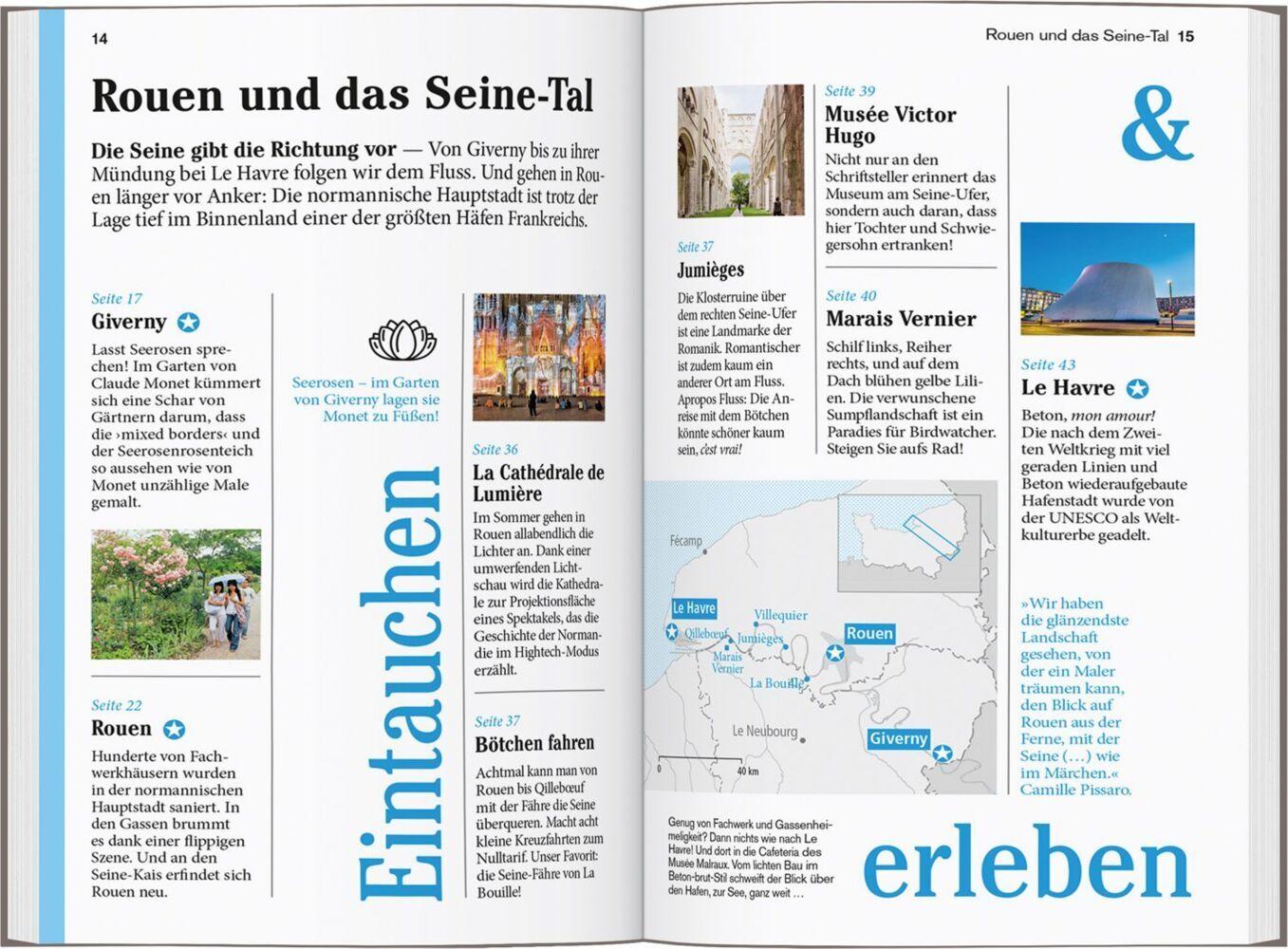 DUMONT Reise-Taschenbuch Reiseführer Normandie