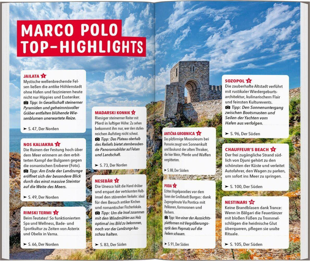 MARCO POLO Reiseführer Bulgarische Schwarzmeerküste
