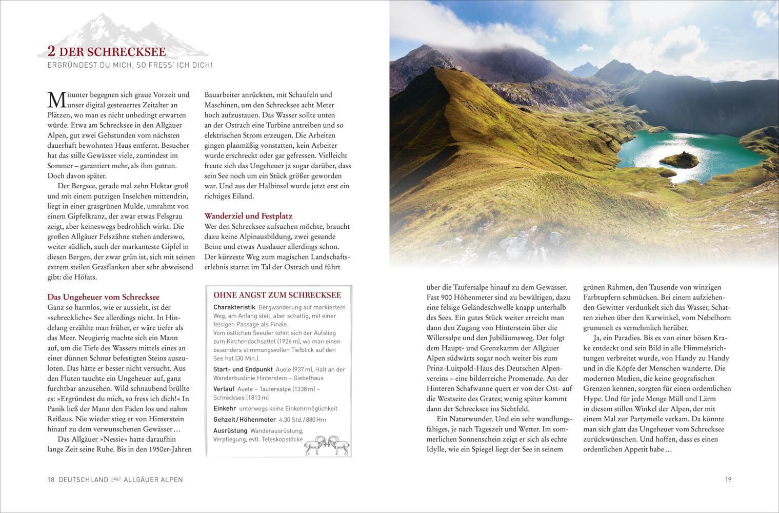 Das Buch der mystischen Orte in den Alpen
