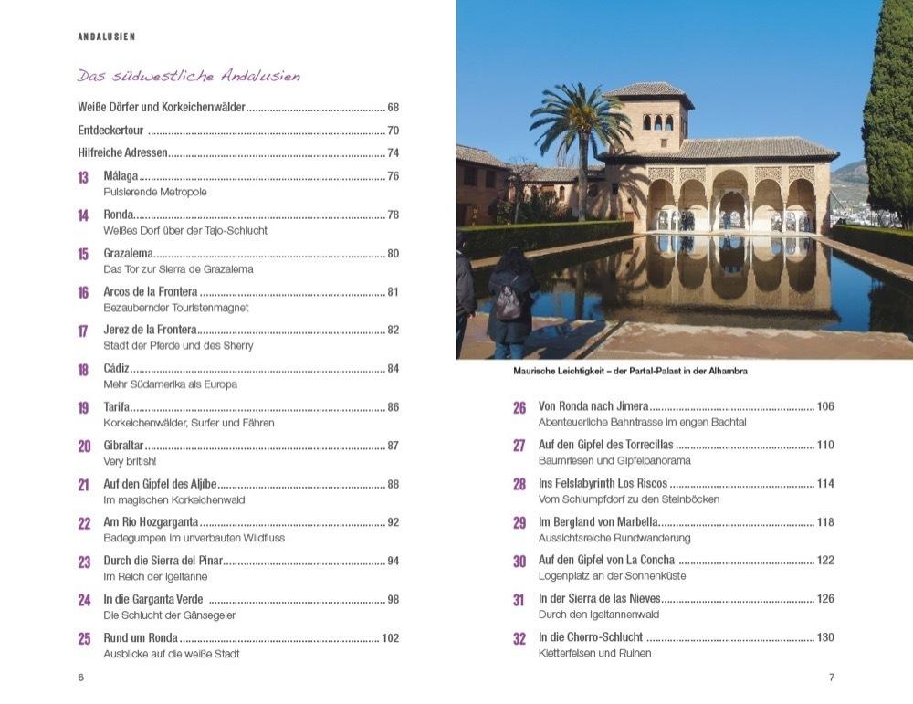 Wanderurlaubsführer Andalusien