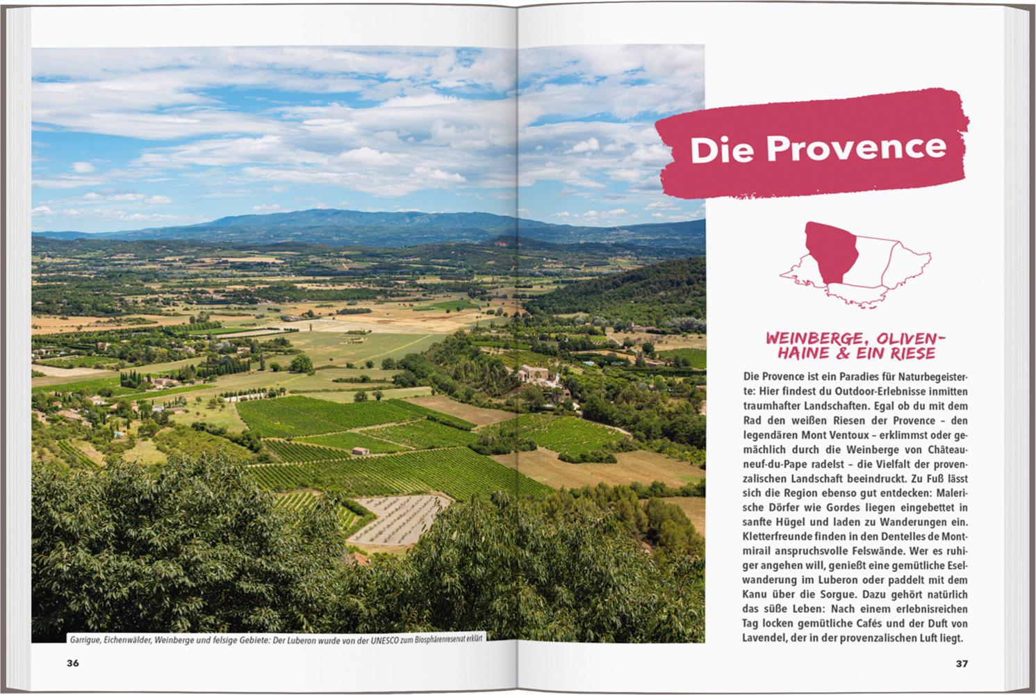 MARCO POLO OUTDOOR GUIDE Reiseführer Provence & Côte d'Azur