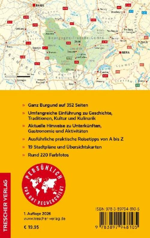 TRESCHER Reiseführer Burgund