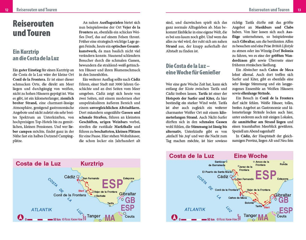 Reise Know-How Reiseführer Costa de la Luz - mit Sevilla