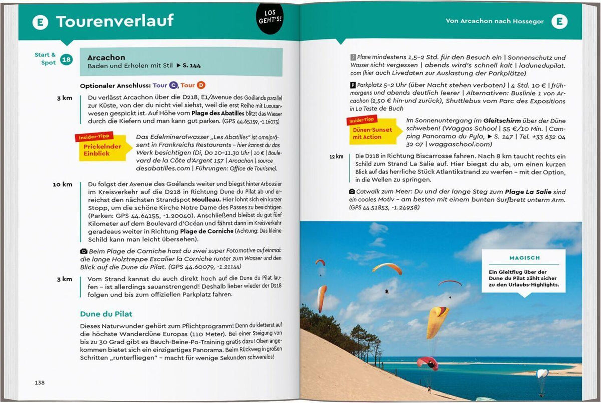MARCO POLO Camper Guide Französische Atlantikküste