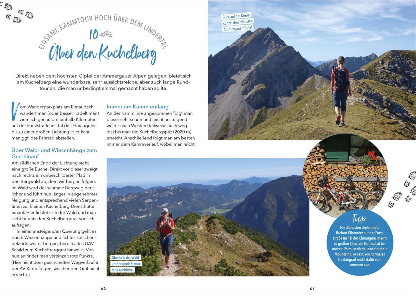 Wanderungen für jede Jahreszeit Ammergauer Alpen