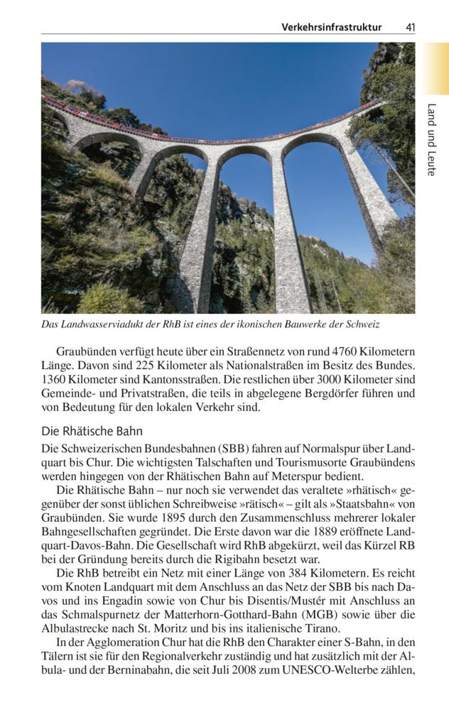 TRESCHER Reiseführer Graubünden