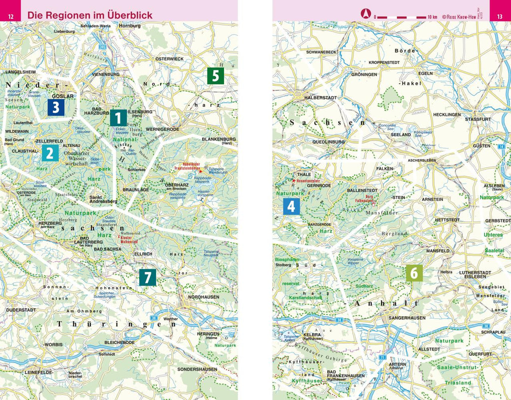 Reise Know-How Reiseführer Harz