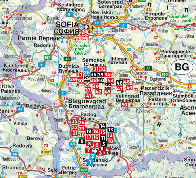Bulgarien - Pirin- und Rila-Gebirge