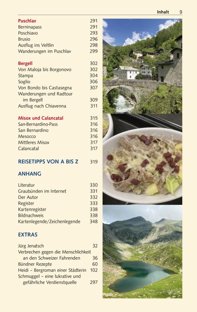 TRESCHER Reiseführer Graubünden