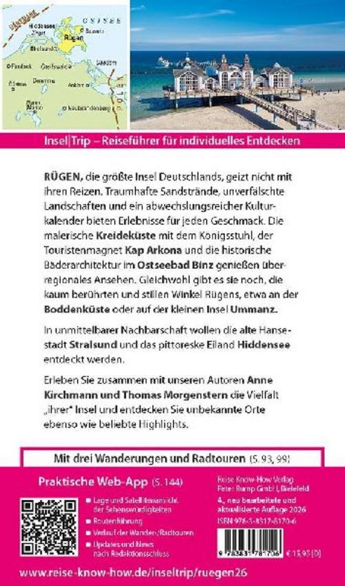 Reise Know-How InselTrip Rügen mit Hiddensee und Stralsund