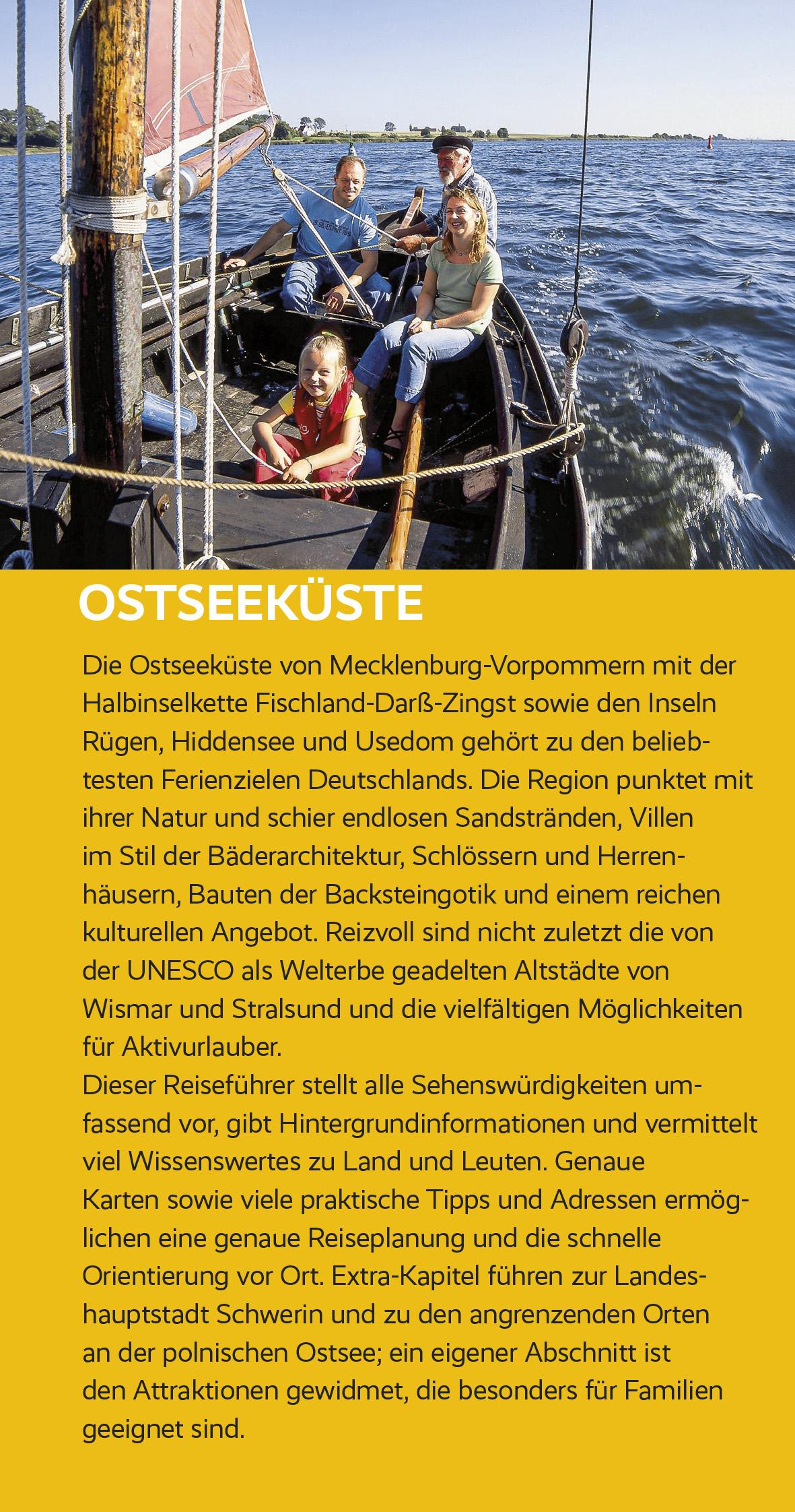 TRESCHER Reiseführer Ostseeküste Mecklenburg-Vorpommern