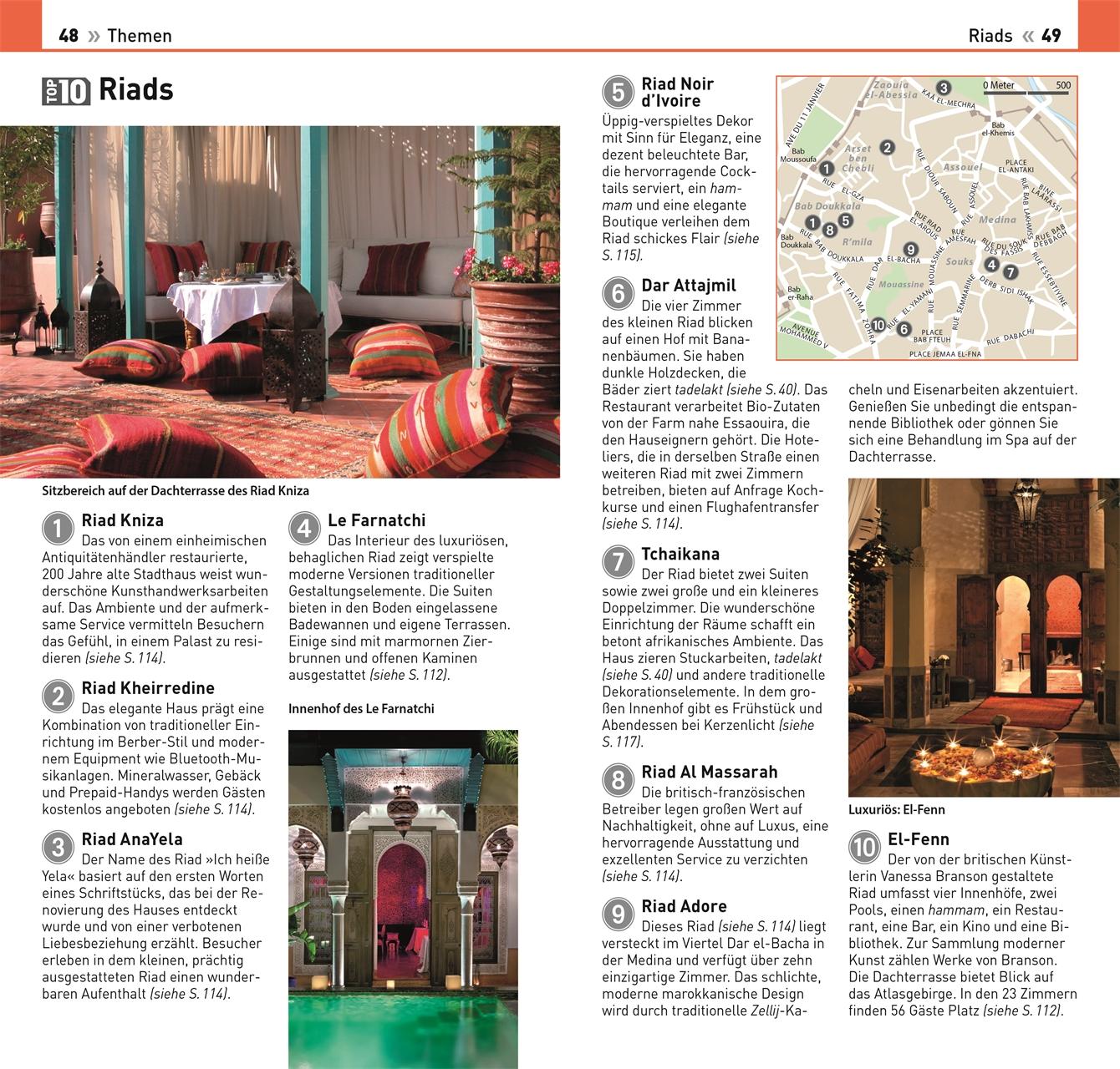 TOP10 Reiseführer Marrakech