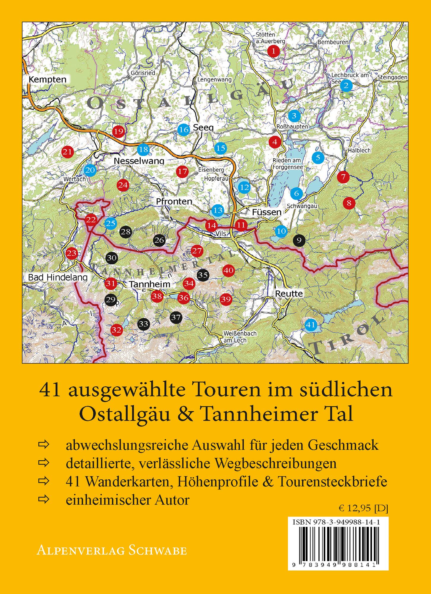 Leichte Wanderungen Ostallgäu und Tannheimer Tal