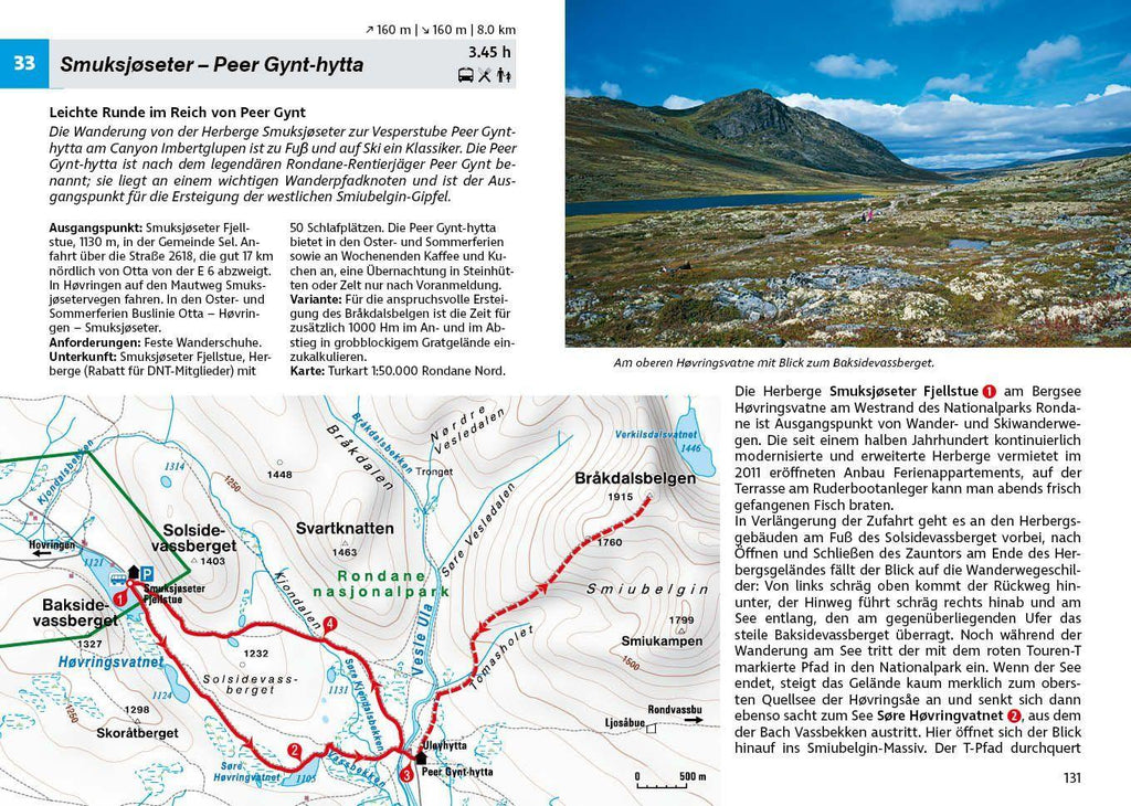 Norwegen Jotunheimen - Rondane - Dovrefjell