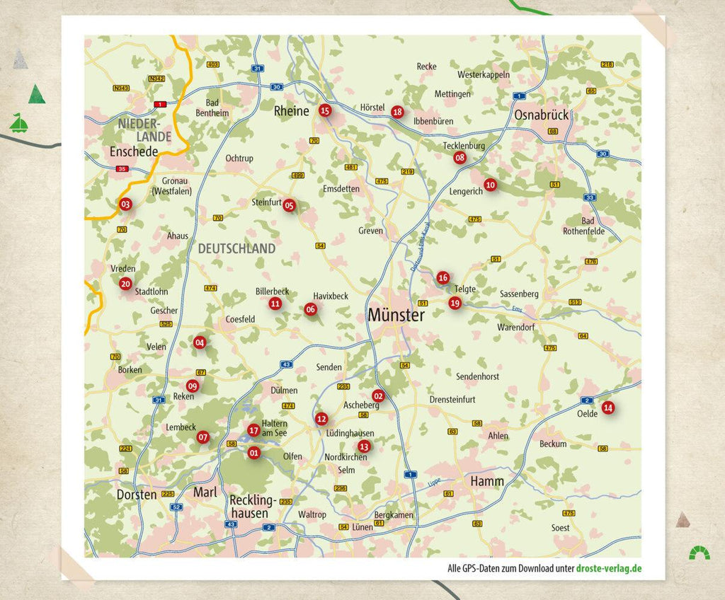 Münsterland. Wandern für die Seele