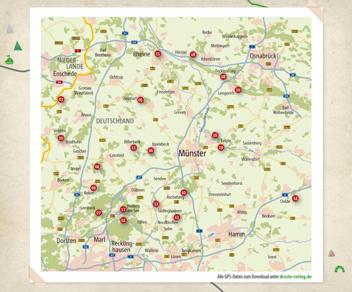 Münsterland. Wandern für die Seele