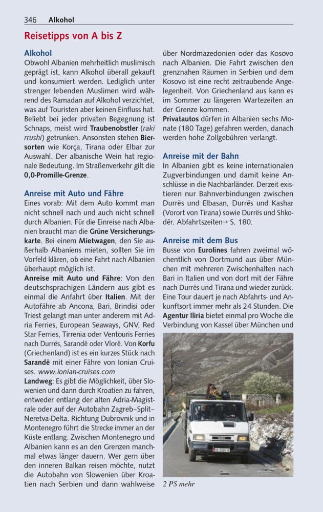TRESCHER Reiseführer Albanien