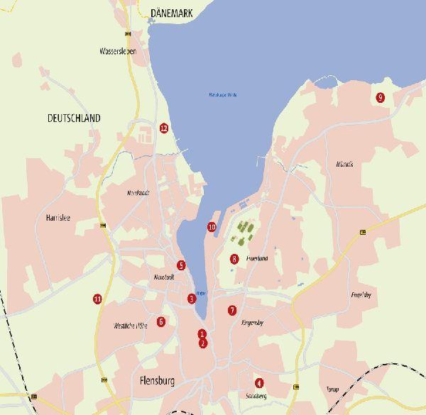 Zu Fuß durch Flensburg