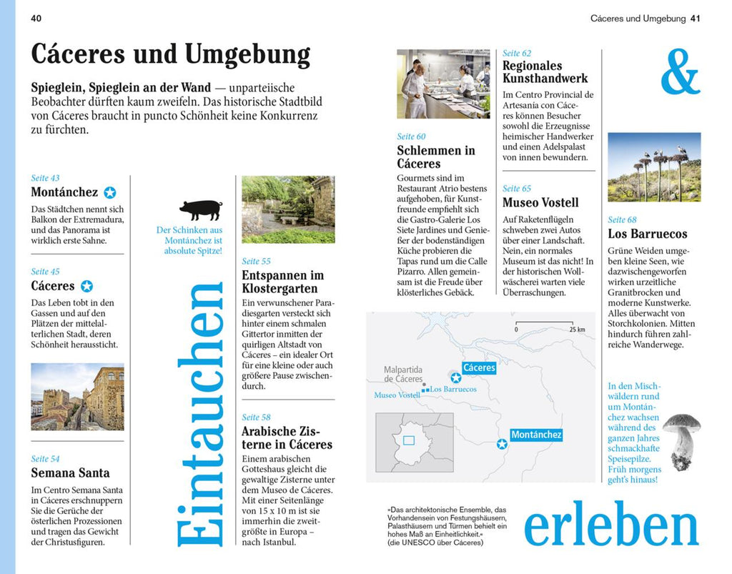 DUMONT Reise-Taschenbuch Reiseführer Extremadura