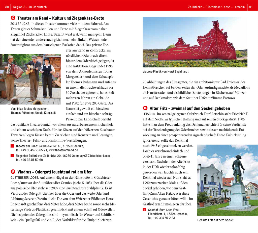 Reiseführer Deutschlands Osten - Polens Westen