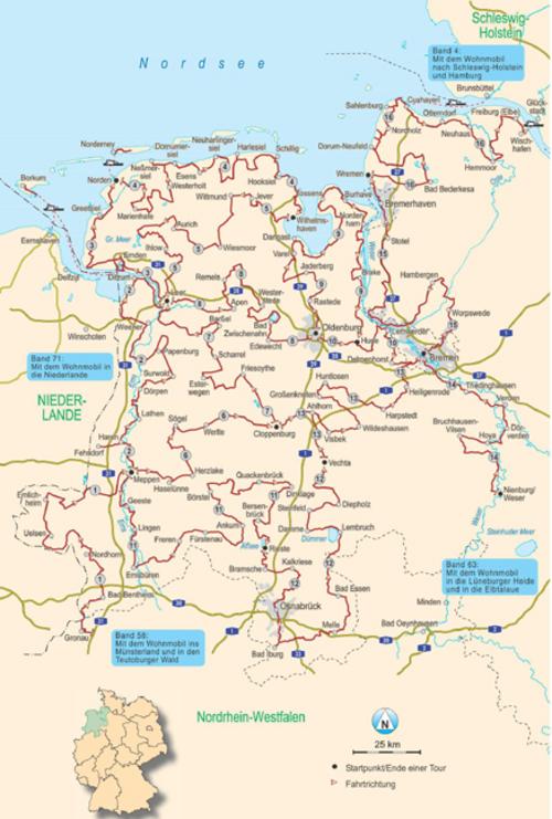 Mit dem Wohnmobil nach Ostfriesland, Bremen und umzu