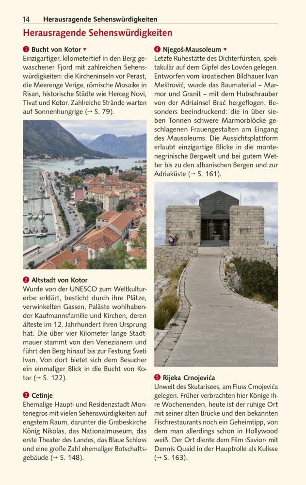 TRESCHER Reiseführer Montenegro