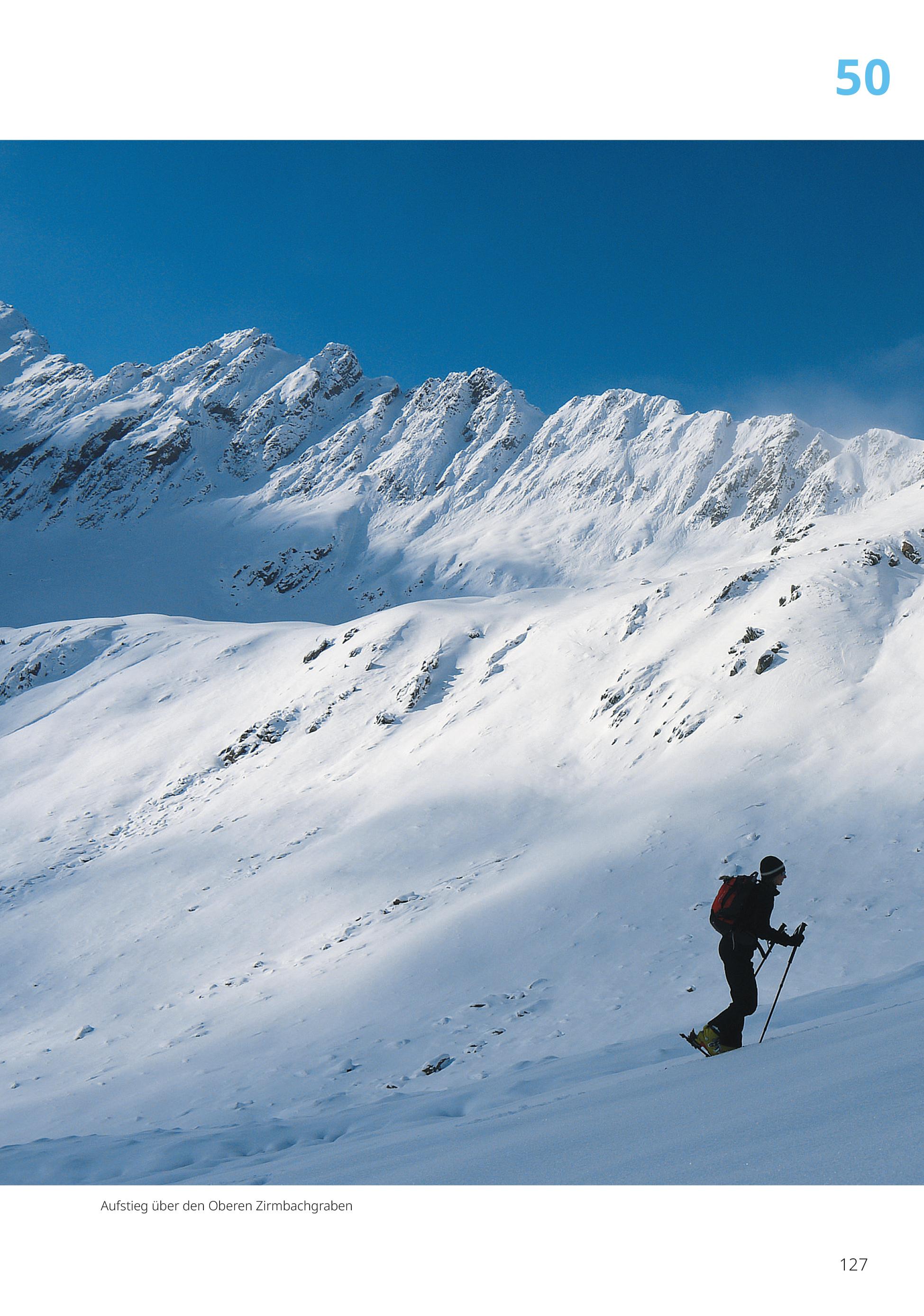 Pistengehen und leichte Skitouren