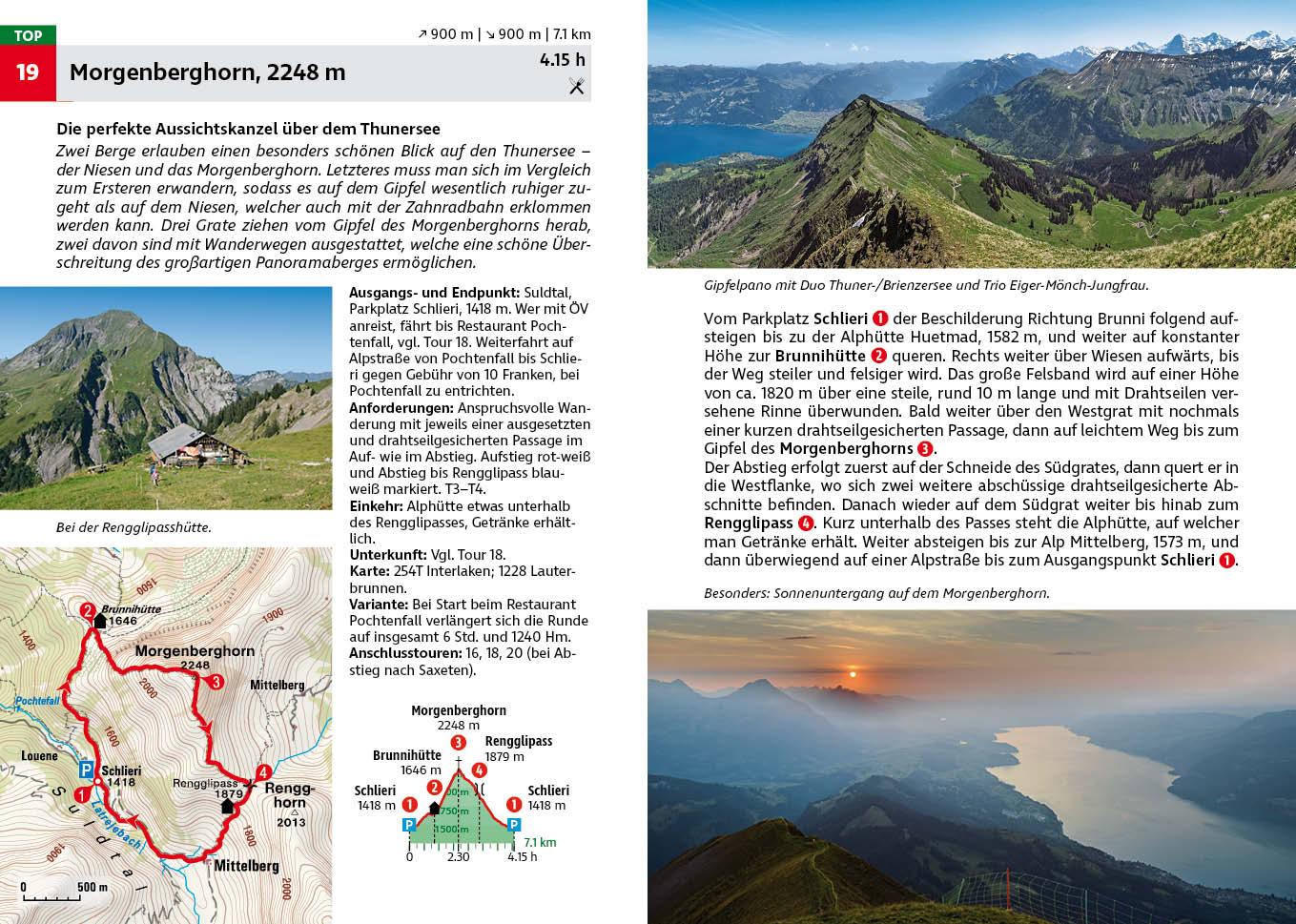 Rother Wanderführer Berner Oberland Ost