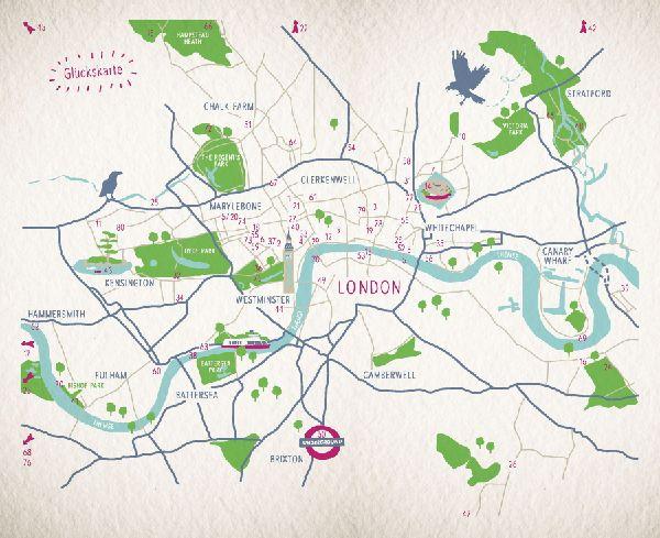 Glücksorte in London
