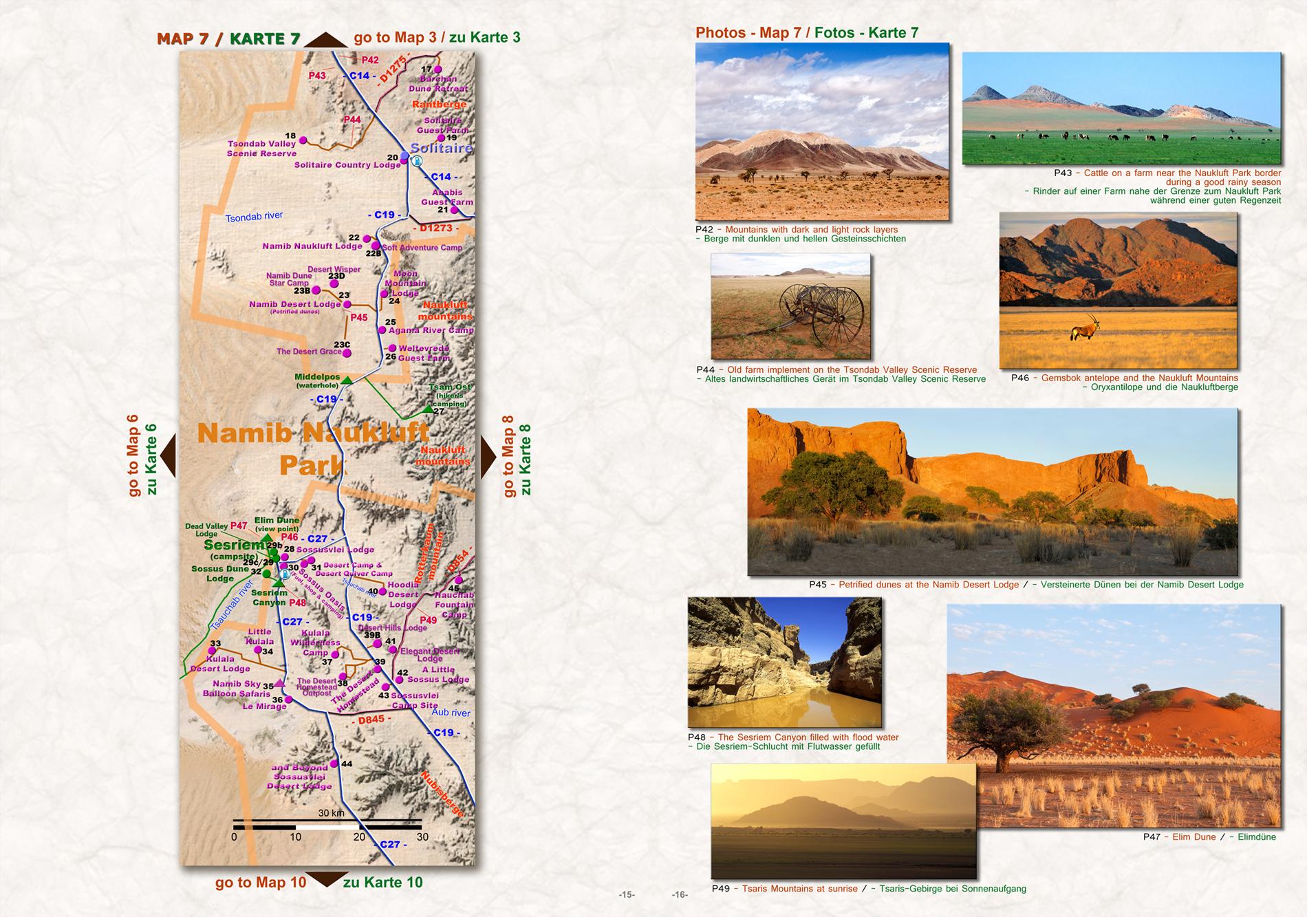 Die NAMIBWÜSTE - The NAMIB DESERT